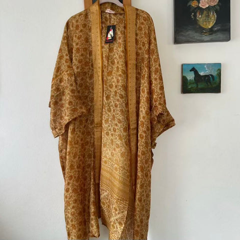Mid Silk Kimono – Willow