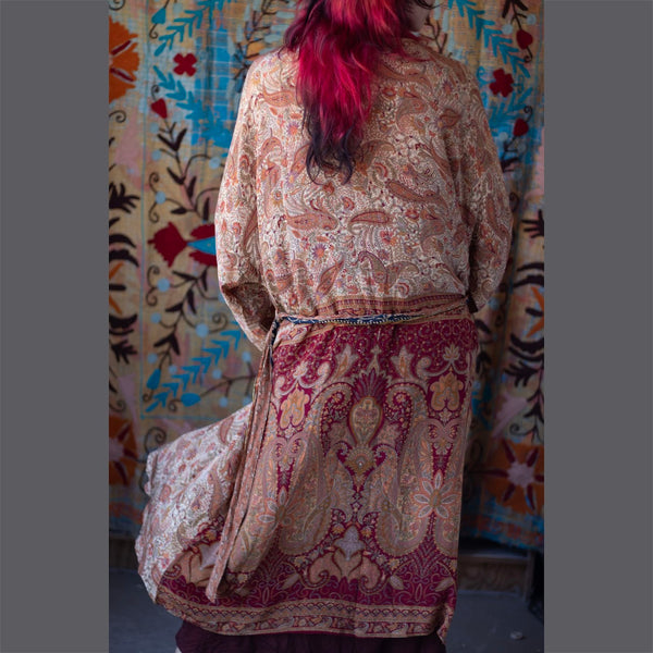 Long Silk Kimono – May