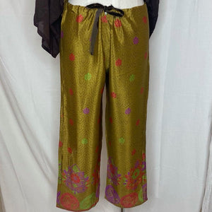 Silk Pants - Bronze (Small)